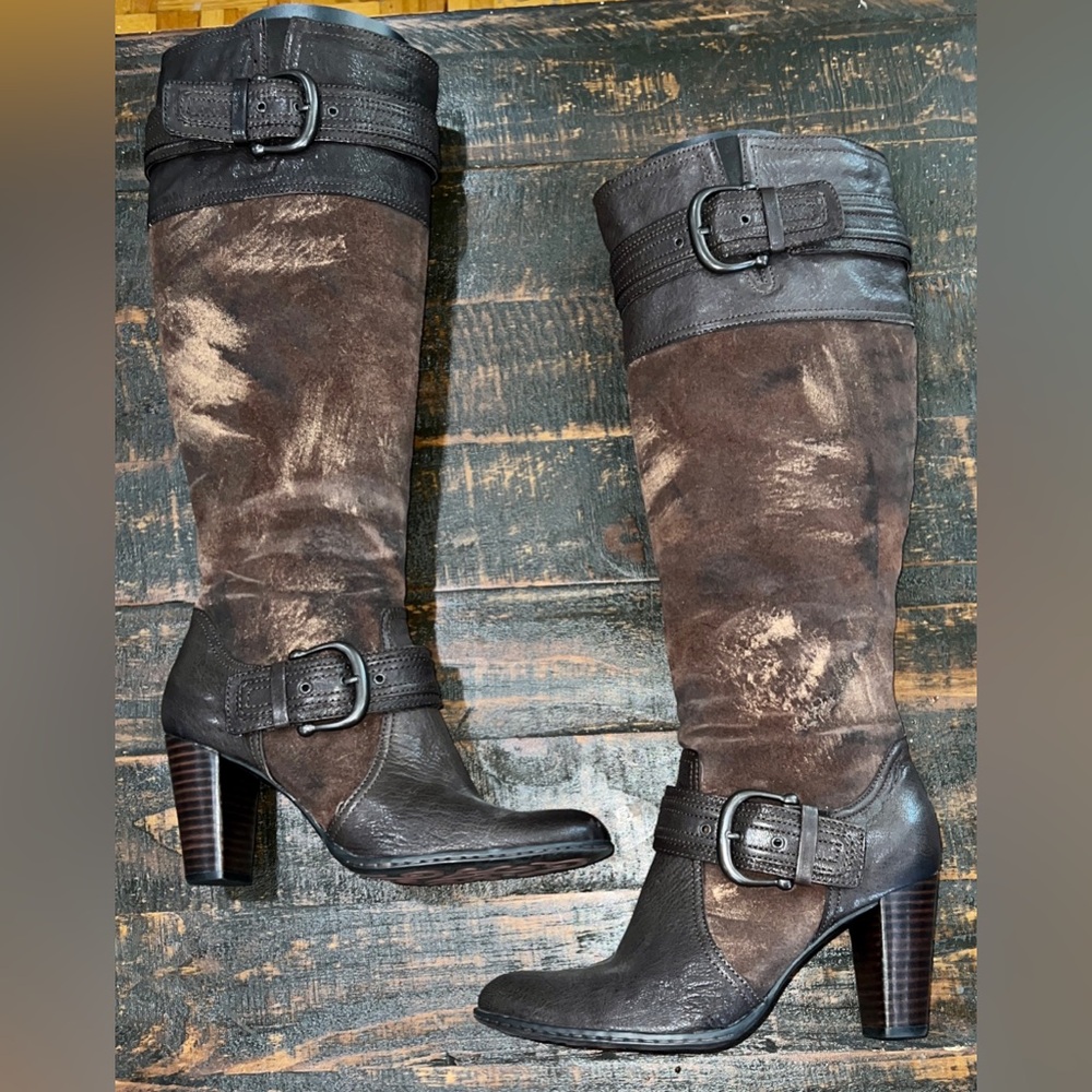 Born Crown Lotta Knee High Riding Boots